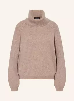 Кашемировый свитер с высоким воротником Repeat, коричневый