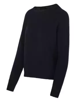 Кашемировый свитер с высоким воротником Roberto Collina, синий