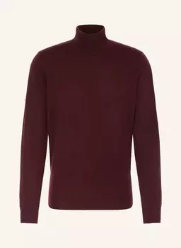 Кашемировый свитер с высоким воротником Strokesman'S, бордовый