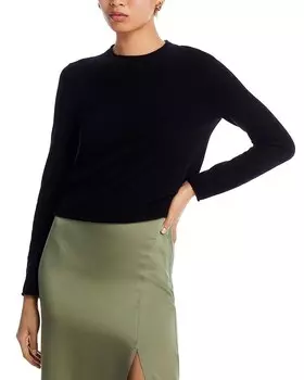 Кашемировый свитер с закругленными краями — 100% эксклюзив AQUA