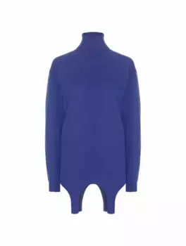 Кашемировый свитер Saint Laurent, синий