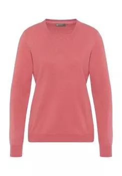 Кашемировый свитер Швеция, V-образный вырез, женский Galeria, цвет Peach