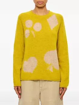 Кашемировый свитер Suzusan, желтый