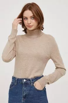 Кашемировый свитер United Colors of Benetton, коричневый