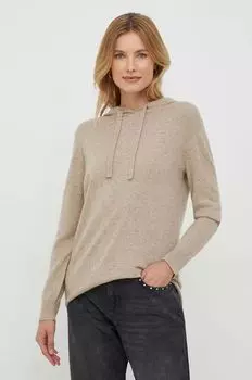 Кашемировый свитер United Colors of Benetton, коричневый