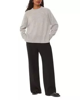 Кашемировый свитер Whistles Petites Ultimate, серый