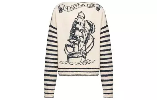 Кашемировый свитер женский бежевый Dior