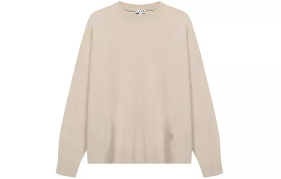 Кашемировый свитер женский бежевый Loewe