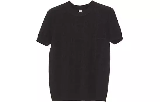 Кашемировый свитер женский черный Hermes