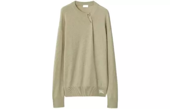 Кашемировый свитер женский хаки Burberry
