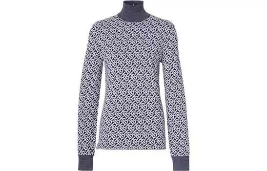 Кашемировый свитер женский серый Burberry