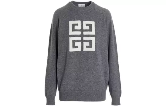 Кашемировый свитер женский серый Givenchy