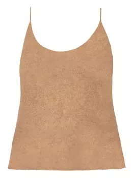 Кашемировый топ Gotha, коричневый