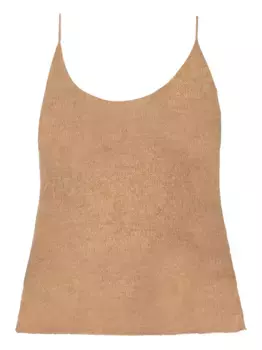 Кашемировый топ Gotha, коричневый