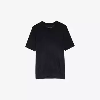 Кашемировый топ Ida Signature Wings Zadig&Voltaire, цвет noir