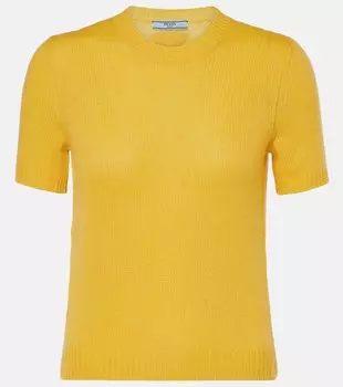 Кашемировый топ Prada, Giallo