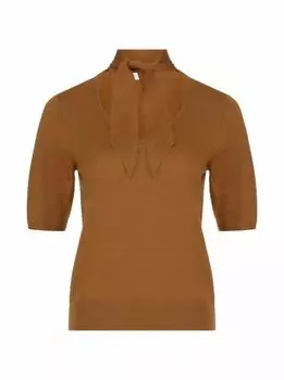 Кашемировый топ с бантом Dries Van Noten