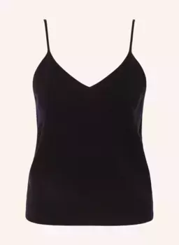 Кашемировый вязаный топ Repeat, черный