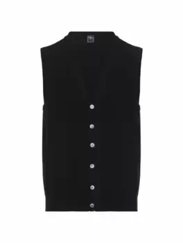 Кашемировый жилет Fedeli, черный