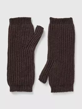 Кэшмягкие перчатки Gap, коричневый