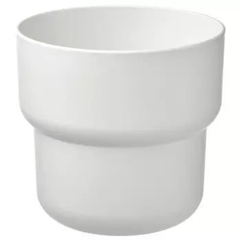 Кашпо для внутреннего и садового использования, белое, 19 см, FRENLIG IKEA
