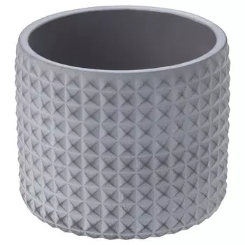 Кашпо, пунктир/бело-серый, 6 см, BCKDRG IKEA
