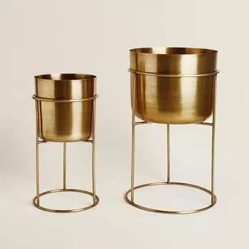 Кашпо Zara Home Gold