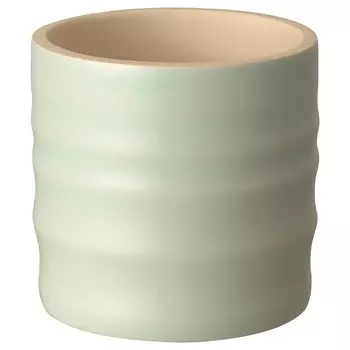 Кашпо, зеленое для дома и улицы, 6 см, SVARTARONIA IKEA