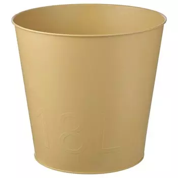 Кашпо, желтое для внутреннего и садового использования, 32 см, KERBR IKEA