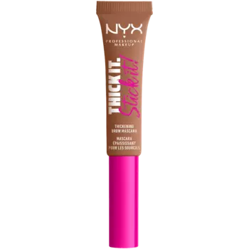 Каштановая веганская гель-тушь для бровей Nyx Professional Makeup Thick It. Stick It., 7 мл