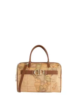 Каштановая женская сумка boston Alviero Martini