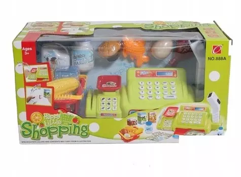 Касса Для Детей На Аккумуляторах, Магазин С Калькулятором Midex