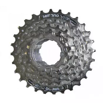 Кассета 7-скоростная - Alivio - CS-HG41-7 SHIMANO, серебро / серебро / серебро