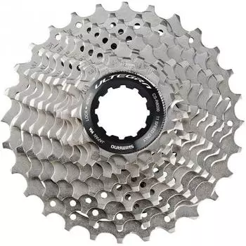 Кассета Ultegra CS-R8000 11 скоростей SHIMANO, серебро / серебро / серебро