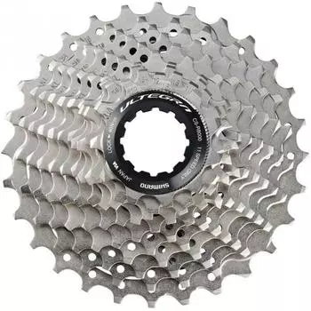 Кассета Ultegra CS-R8000 11 скоростей SHIMANO, серебро / серебро / серебро