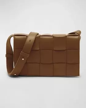 Кассетная сумка Bottega Veneta, цвет White/Gold