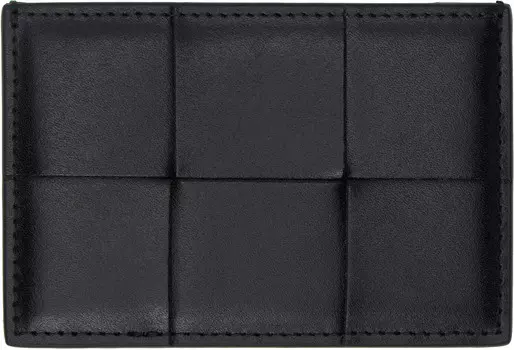 Кассетный держатель для кредитных карт Bottega Veneta, черный