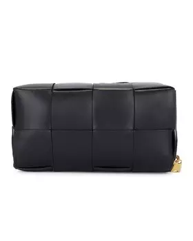 Кассетный косметический футляр Bottega Veneta, черный/золотой