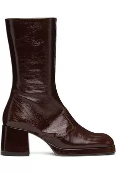 Кассовые ботинки Miista, коричневый