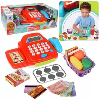 Кассовый аппарат на аккумуляторе с аксессуарами MEGA CREATIVE Оранжевый