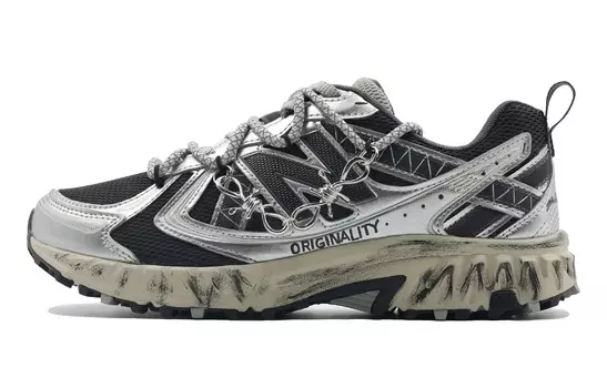 Кастомизированные кроссовки New Balance NB 410 Running Shoes Unisex, черный/серебрный