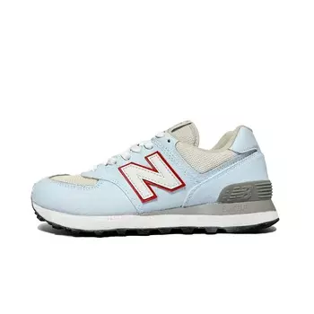 Кастомизированные кроссовки New Balance NB 574 Anti-Slip Wear-Resistant Unisex, синий