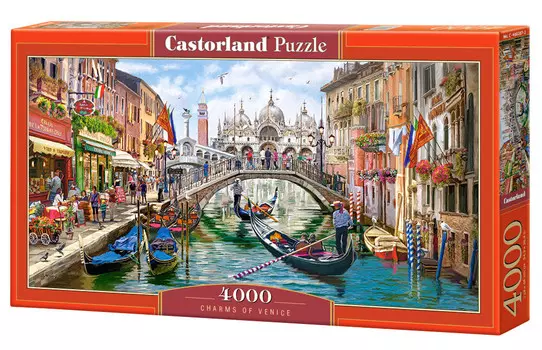 Касторланд, пазл Charms of Venice, 4000 шт. Castorland