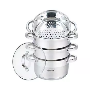 Кастрюли-пароварки Klausberg 18см 5 шт. KB7137
