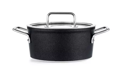 Кастрюля адамант 27 л Fissler, черный