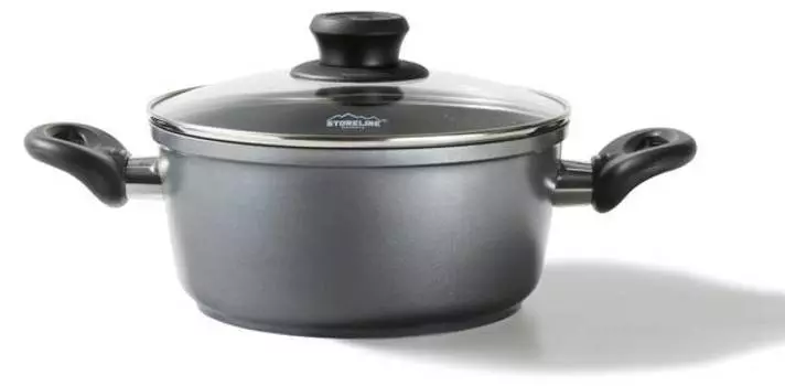 Кастрюля альманса Stoneline, серый
