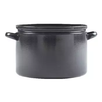 Кастрюля эмалированная гастро 36 см 20 л Belis