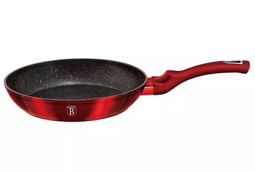 Кастрюля Berlingerhaus с мраморной поверхностью 28 см Burgundy Metallic Line BH-1253