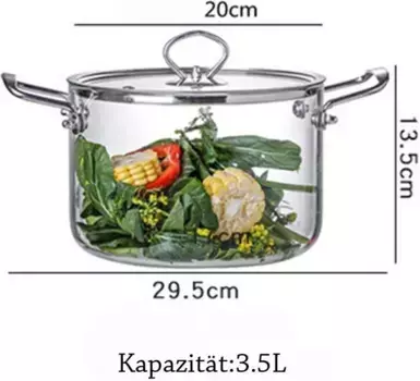 Кастрюля BundiGlassware