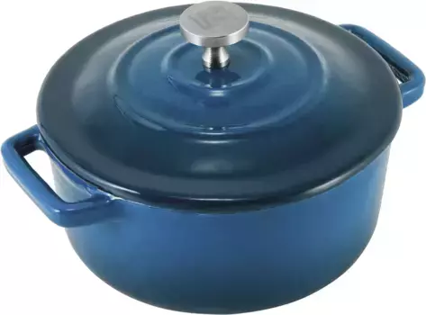 Кастрюля Carl Schmidt Sohn "Xanten", чугун, 10 см, индукция 10 см + высота 10 см, цвет petrol